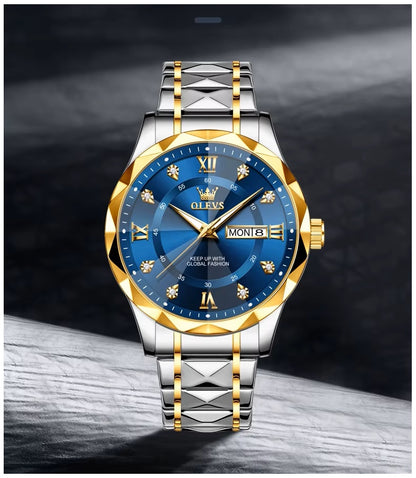 Reloj de Pulsera de Cuarzo para Hombre Elegancia Resistencia