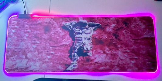 Mousepad Gamer Led RGB USB 80X30cm