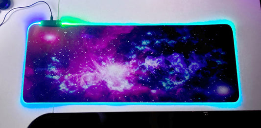 Mousepad Gamer Led RGB USB 80X30cm