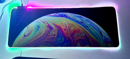 Mousepad Gamer Led RGB USB 80X30cm