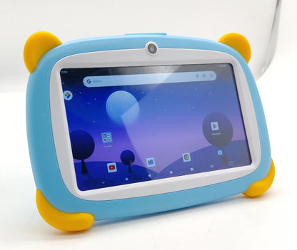 Tablet Infantil Educativa Android 13 Quad Core 1.5Ghz 2GB RAM 32 ROM 3000mAh 7 Pulgadas 2 Cámaras WIFI Bluetooth