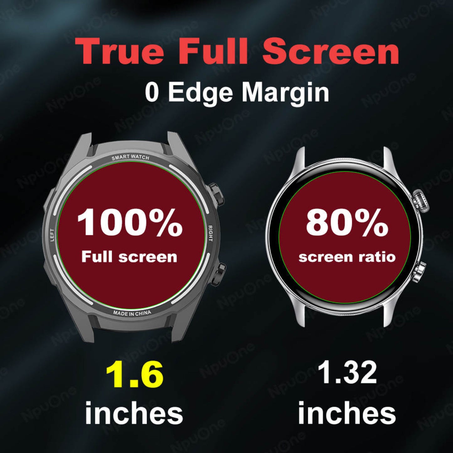 Reloj Inteligente Smartwatch Bluetooth NJH Sport 1.6 Pulgadas Negro