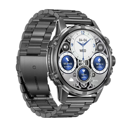 Smartwatch Deportivo Táctico AMOLED 1.75”  IP67, 600mAh, Bluetooth HD Compatible Android & iOS