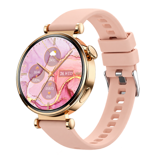 Smartwatch DS5 rosado sin fondo