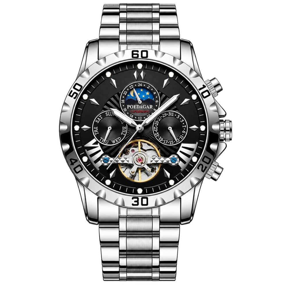 Reloj con fase lunar